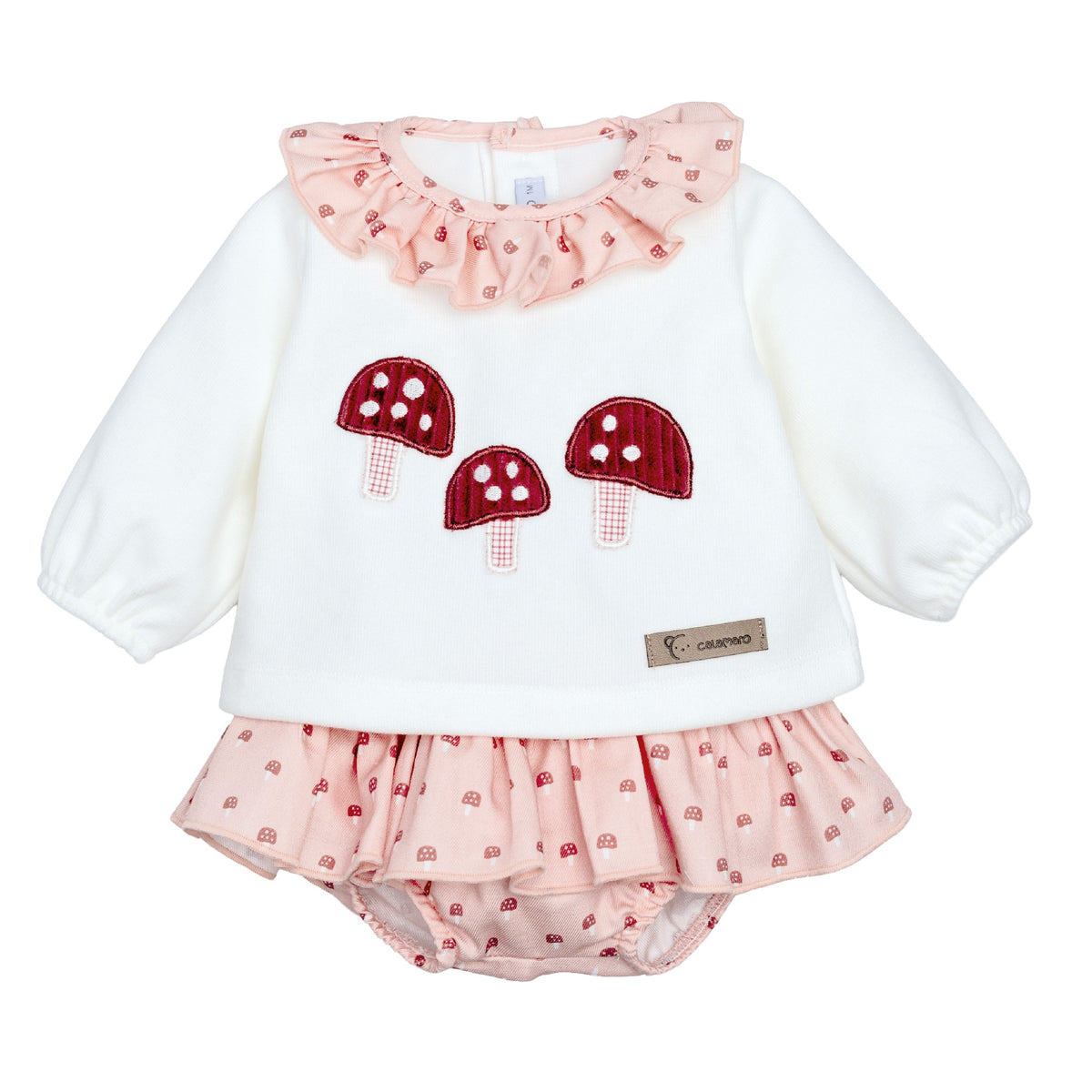 Conjunto Infantil de Invierno con camisa y pololo