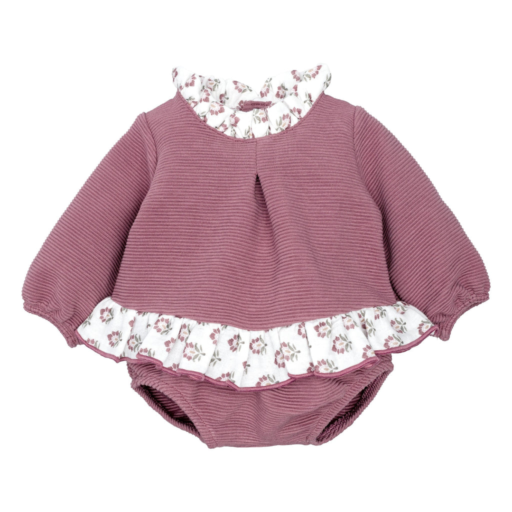 Conjunto pololo berenjena Meira