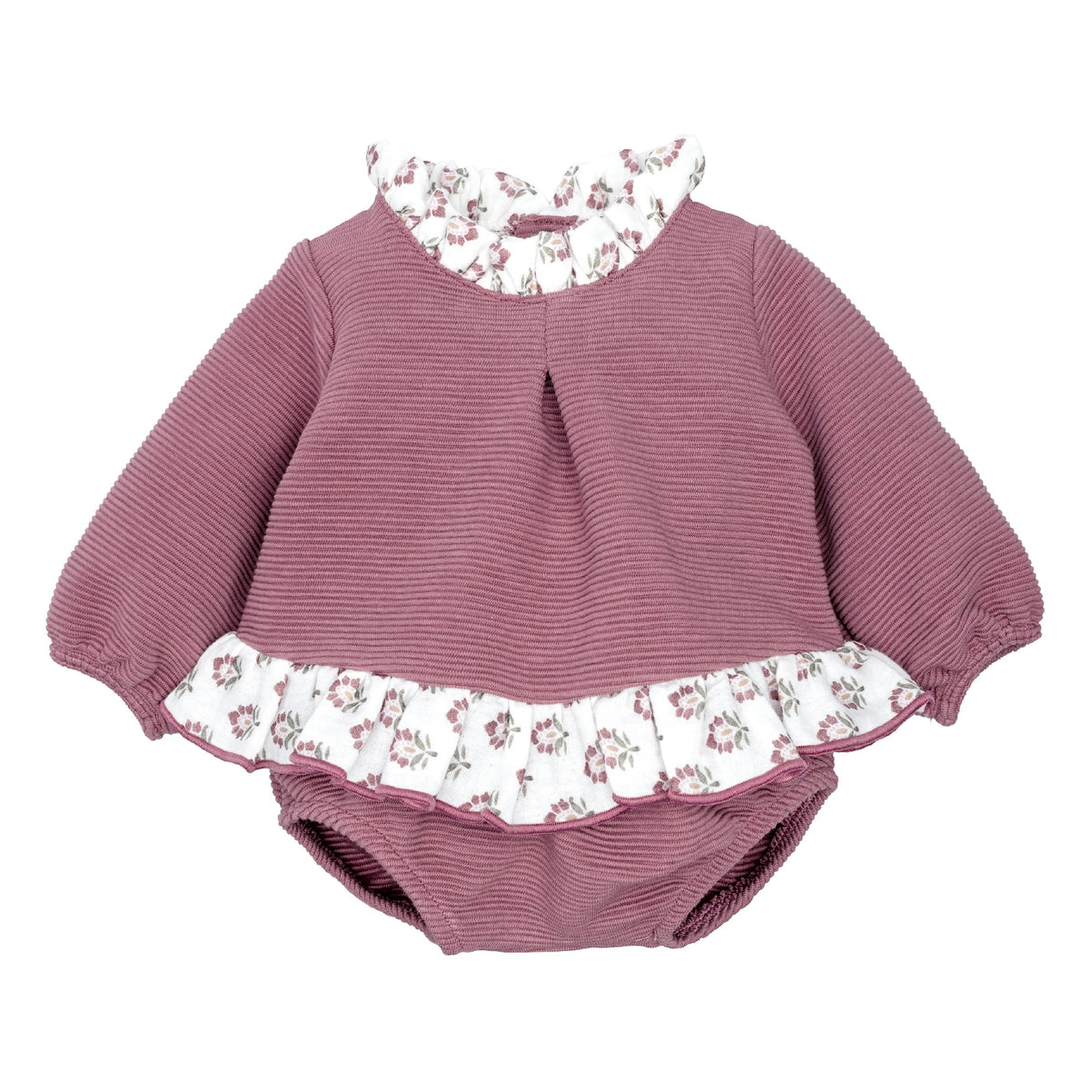 Conjunto pololo berenjena Meira