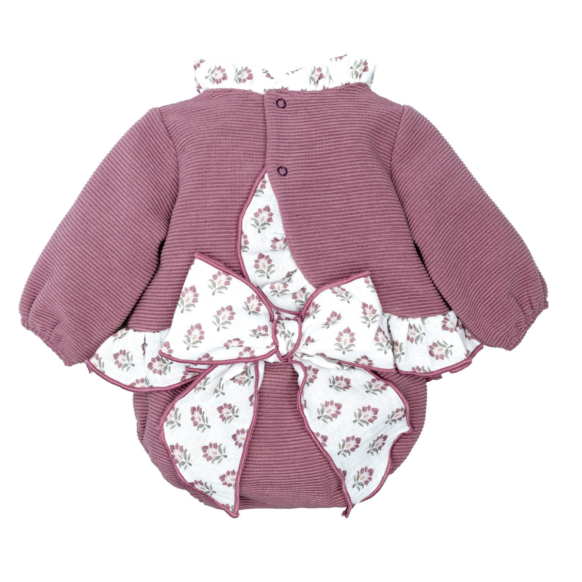 Conjunto pololo berenjena Meira