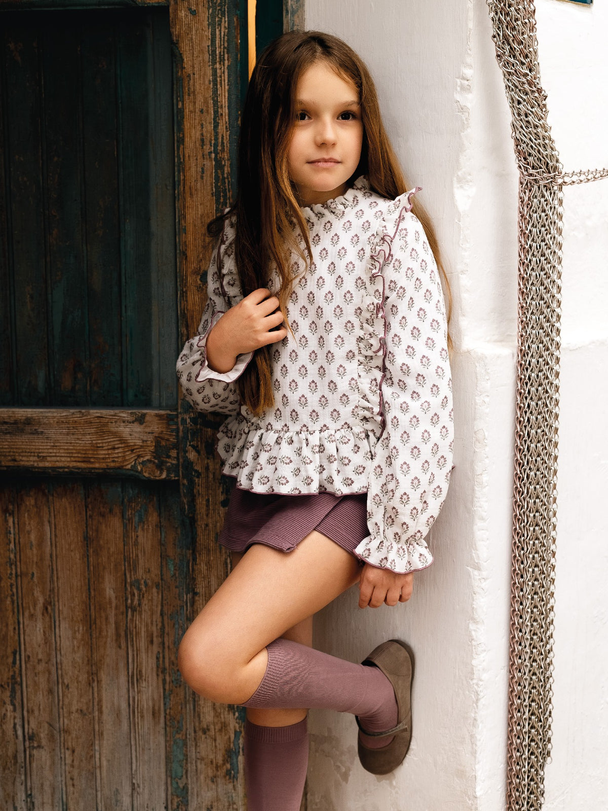 Conjunto Falda-Pantalon Meira