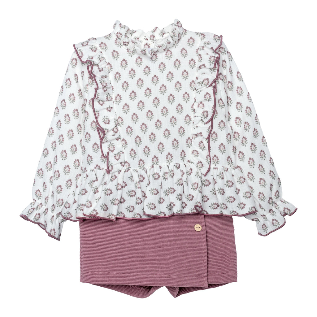 Conjunto Falda-Pantalon Meira