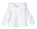 Camisa bambula cuello volante