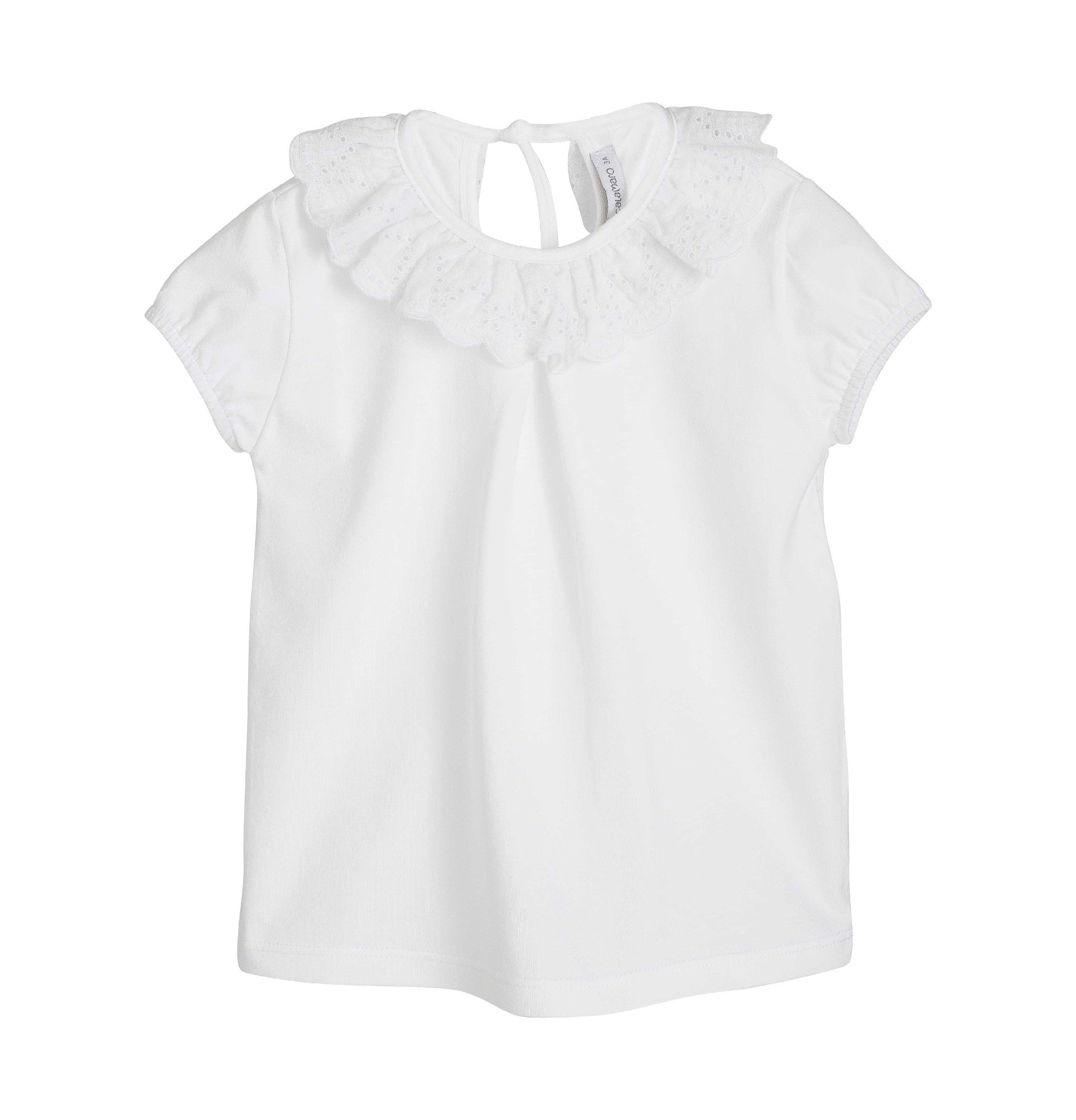 Blusa cuello volante