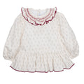 Vestido cuello fruncido