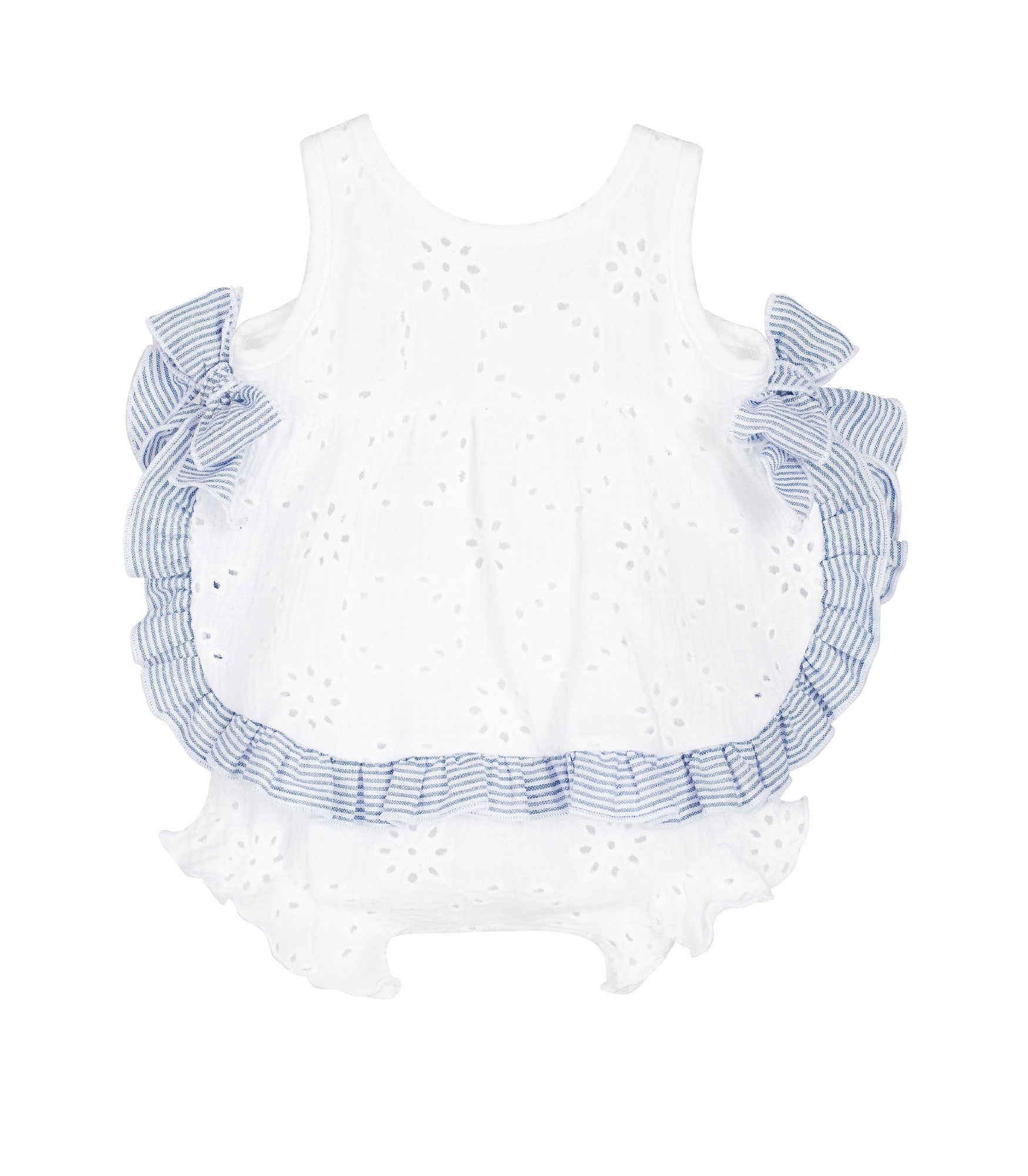 Jesusito blanco y azul