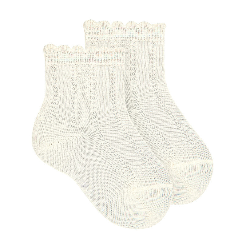 Calcetines cortos labrados CÓNDOR