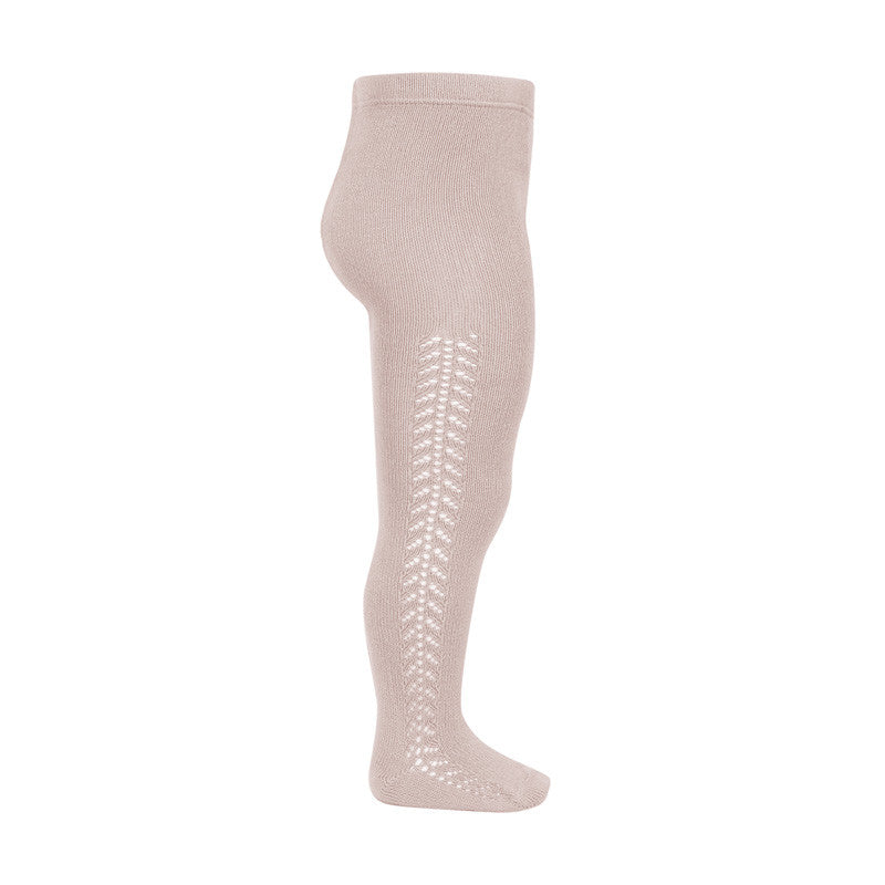 Leotardos algodón cálido con calado lateral CÓNDOR