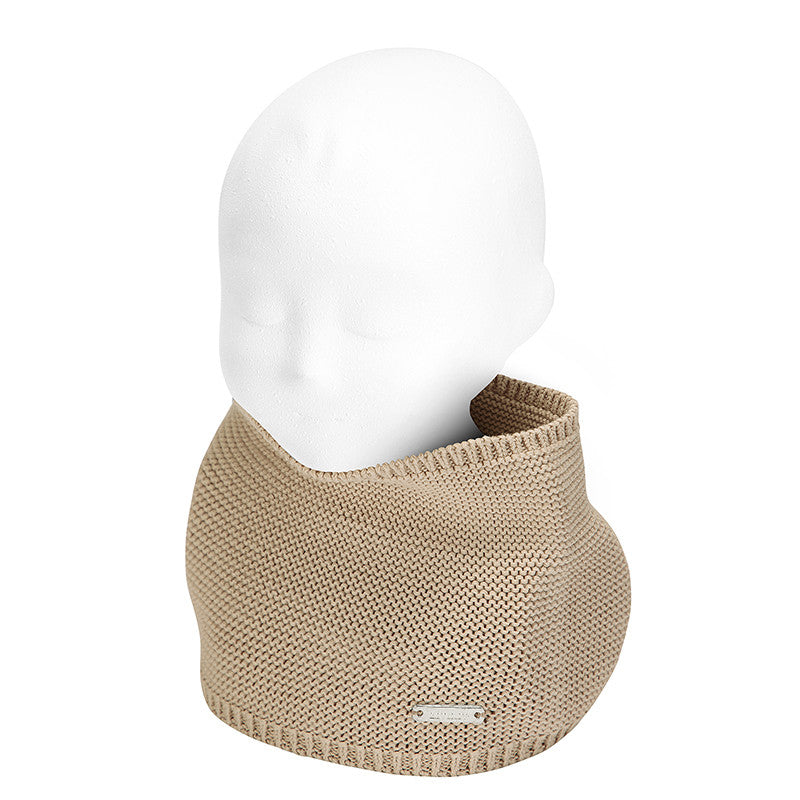 Cuello bufanda para bebé punto bobo 100% algodón CÓNDOR
