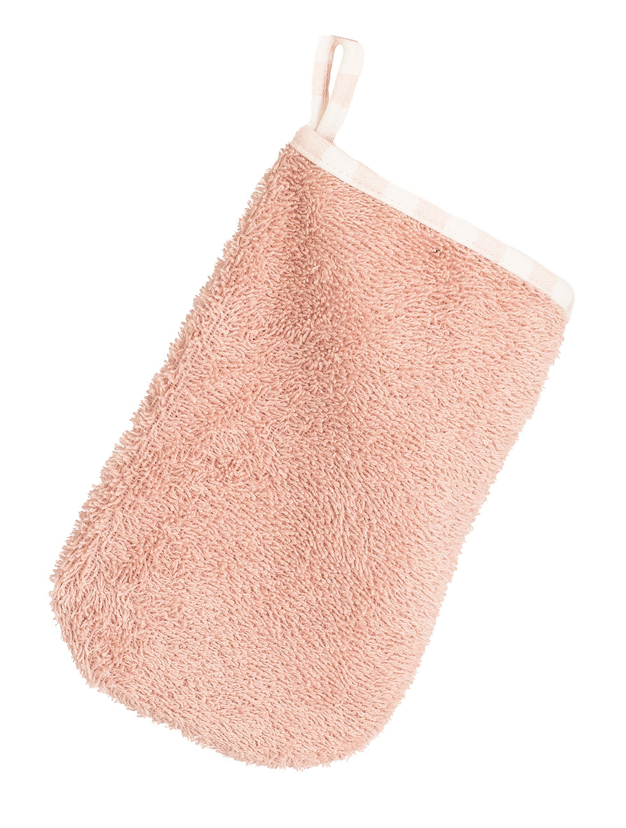 Capa Baño 100x70 + Manopla Vichy