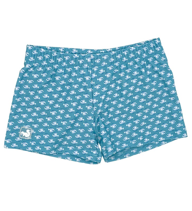BAÑADOR DE NIÑO BOXER PECES