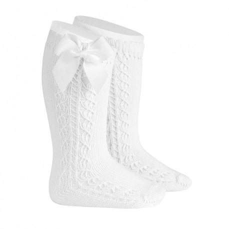 Leotardos algodón cálido con calado lateral CÓNDOR