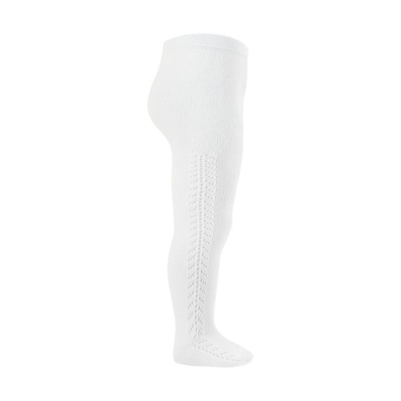 Leotardos algodón cálido con calado lateral CÓNDOR