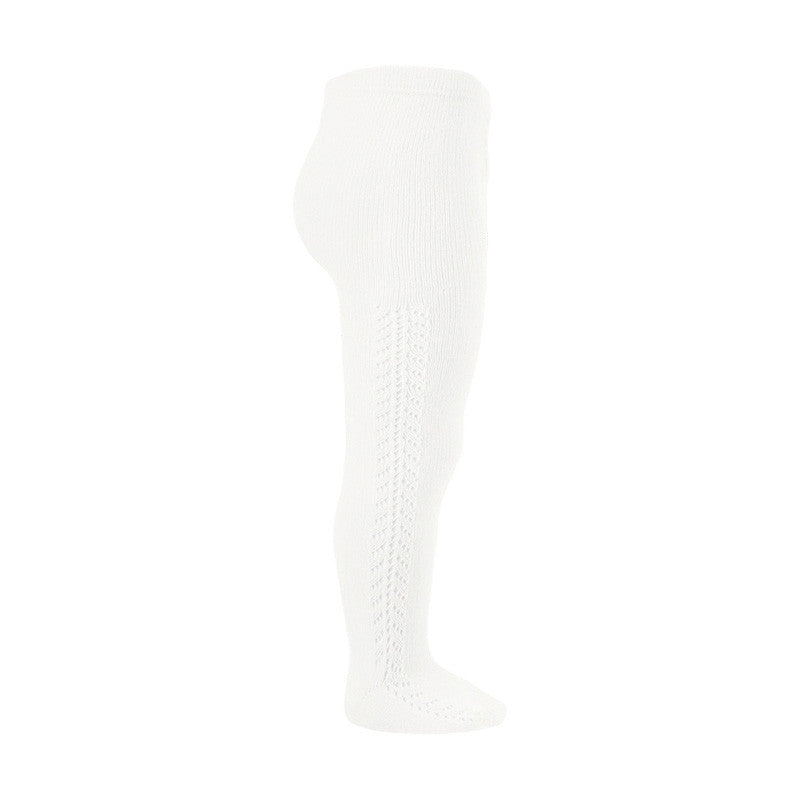 Leotardos algodón cálido con calado lateral CÓNDOR
