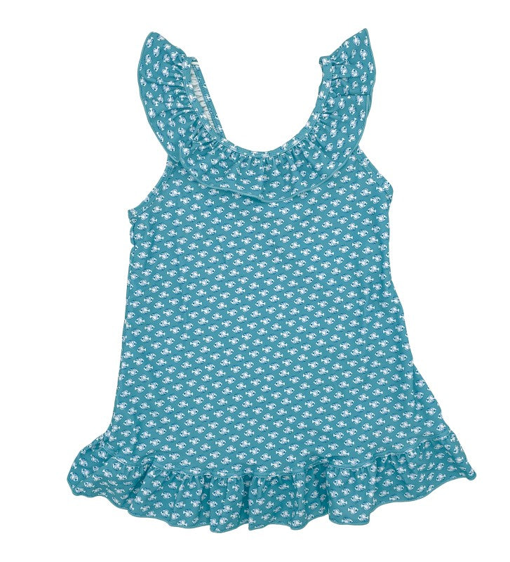 VESTIDO LYCRA PECES